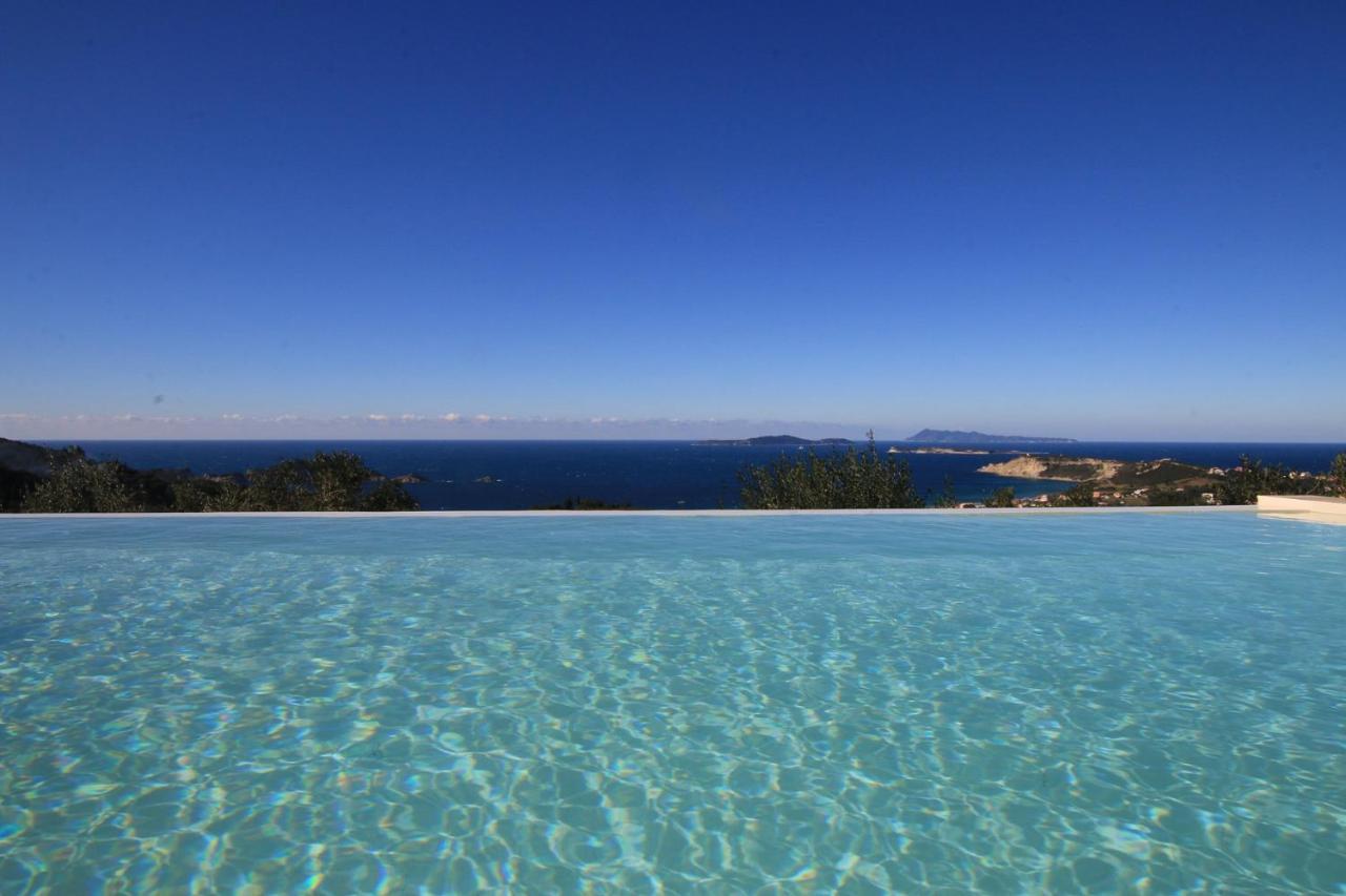 Sunset Sea View Villa 1 Agios Georgios  Luaran gambar