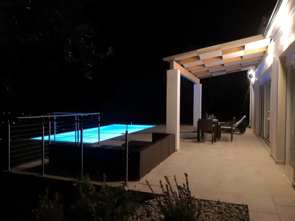 Sunset Sea View Villa 1 Agios Georgios  Luaran gambar
