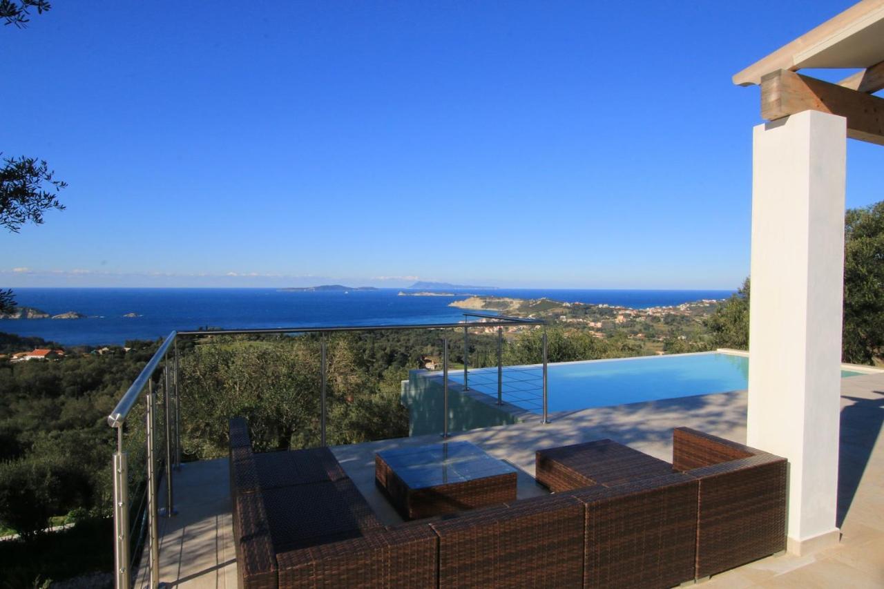 Sunset Sea View Villa 1 Agios Georgios  Luaran gambar