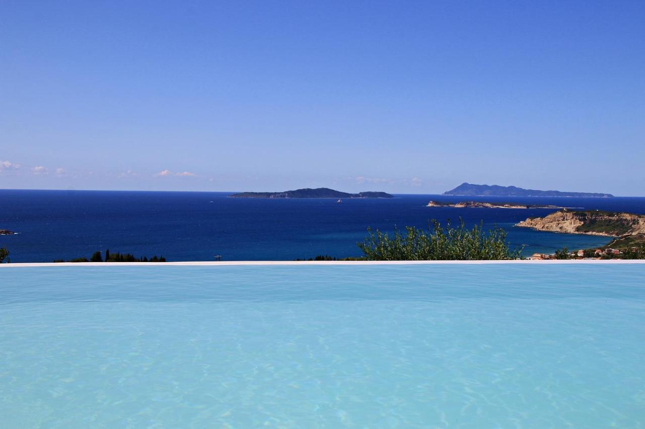 Sunset Sea View Villa 1 Agios Georgios  Luaran gambar
