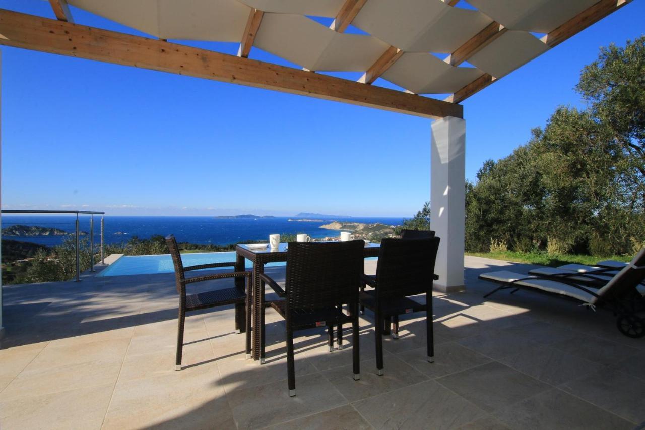 Sunset Sea View Villa 1 Agios Georgios  Luaran gambar